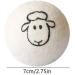 Wool Dryer Balls 6PCS Anti Static Tumble Dryer Balls Reusable Natural Fabric Softener for Laundry Wool Balls for Tumble Dryer Wool Dryer Balls to Reduce Drying Time Wrinkles and Static - Buy Online on GoSupps.com