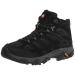 Merrell Men's Moab 3 Mid Hiking Boot 10.5 Black Night