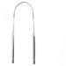 Stainless Steel Tongue Scraper Fights Bad Breath Tongue Cleaner for Adults Mouth Care for Fresh Breath Travel Essentials for Oral Care Easy to Use