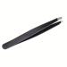 Tweezers for Precise Hair Removal and Shaping - Black Stainless Steel