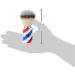 Omega 46735 Barber Brush - Fiber Hi-Brush Barber Pole in Blue | International Shipping Available - Buy Online on GoSupps.com