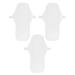 COHEALI 3pcs Organic Cotton Panty Liners Unscented Thin Cruelty- Free Daily Breathable Light Incontinence Natural Pantyliners Vegan Menstrual Pads for Women 1 Count (Pack of 1)