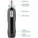 Portable Ear & Nose Hair Trimmer - Painless Eyebrow & Facial Hair Clipper for Men & Women - Battery Operated - Black - Buy Online on GoSupps.com