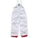 Snow Country Outerwear Little Girls Ski Snow Bibs Insulated Pants 7 White 1