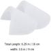 Cabilock 4 Pairs Blazer Shoulder Pads - Foam Bra Strap Cushions for Women | Push Up Shoulder Enhancer & Sponge Boosters for Clothing - Buy Online on GoSupps.com