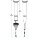 Adjustable Folding Crutches Holder Set for Walking Arm Crutches - Universal Underarm Double Padded Forearm Handle Crutch (2 Unit Pack-Universal) Star of Light Small - Buy Online on GoSupps.com