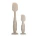 Selile baby diaper spatula applicator butt paste spatula diaper creme brush for baby silicone diaper creme brush baby brush beige