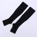 Buy Compression Socks with Zipper - Unisex Open Toe Knee Support Stockings (L/XL 3 Pairs) - Stretchy Black Leg Compression for Ultimate Comfort - Buy Online on GoSupps.com