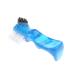 huxi-us 1PC Mini Bristles Denture Cleaning Brush Bristles False Teeth Brush Oral Care Tool for Aldult, one size (CLHB5123)