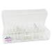 Buy 360 Pcs Ballerina Artificial Nails Tips - Transparent-Milky in Storage Box | International Shipping Available - Buy Online on GoSupps.com