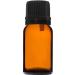 Handsunity 10ml Amber Glass Dropper Bottles - 12-Pack Pharmacy-Grade with Black Drip Cap | Ideal for Essential Oils & Liquid Storage - Buy Online on GoSupps.com