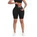 HUIMING Sauna Sweat Shorts for Women High Waisted Thermo Waist Trainer Slimming Leggings Pants Body Shaper 2X-Large/3X-Large