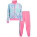 Angel Face Girls' Tracksuit Set - 2 Piece Tie Dye Tricot Zip Sweatshirt and Joggers (7-12) Pink Tie Dye 14-16