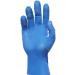 Disposable Latex Gloves 50 Pack 13 Mil Small 30.5 cm Length Powder-Free Long Food-Grade Textured Blue - Buy Online on GoSupps.com