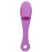 Face Wash Brush Clean Pores Silicone Nose Brush Face Scrubber Cleanser Brush for Gently and Effectively Cleaning Removing Blackheads and Massaging Purple
