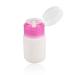 dijiusidy Empty Nail Art Bottle with Lid Refillable Polish Remover Plastic Liquid Container for Women Girls Female Accessory