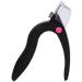 BNP Handle Stainless Steel False Nail Tip Cutter Clipper Manicure Acrylic UV Gel UV Gel Fake Artificial Tips Edge Cutter Well-Cut Straight-Edge Round-Edge Black - Buy Online on GoSupps.com