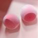 Microfiber Velvet Rose Makeup Sponge - Latex-Free Dual Layer Blender for Flawless Foundation Powder & Cream Makeup (Pink - Buy Online on GoSupps.com