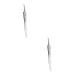 Baluue 6 Pcs Clip Blackhead Extraction Tool Kit Pimple Remover Pimple Extractor Silver Stainless Steel 1 count (Pack of 1)
