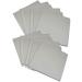 Gray Battleship Linoleum Carving Sheets - Pack of 12 - 5x6 - Artist Printmaking Plates - Buy Online on GoSupps.com