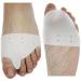 2 pieces bone corrector hallux valgus corrector relief pain toe separator pedicure tools leg thumb orthopedic braces foot protection rail deep blue l