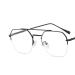 Fuqinqingoz oversized pilot reading glasses anti-blue light fatigue relieves fashion computer reader glasses flat light mirror (color: C4 size: +200) +200 C4
