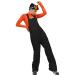 HOUZONIY Snow Bib Pants Unisex Waterproof Insulated,Womens Snow Overalls Suspenders,Men Ski Overalls for Winter Sports Black Medium
