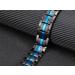 VicMag Men's Magnetic Arm Band - 2PC Ultra Strength Titan Steel Strap with 3500 Gauss Magnets Adjustable Gift Box Included (Blue & Black) - Buy Online on GoSupps.com
