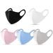 Unisex Black Dust Cotton Face Mask Reusable Washable (Black) - Buy Online on GoSupps.com
