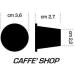 Caff Shop Capsules Compatible with Nespresso 20 Capsules of Vanilla Cappuccino Blend Espresso Line - Buy Online on GoSupps.com