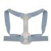 Adjustable Back Posture Corrector Belt Clavicle Spine Upper Back Waist Shoulder Posture Correction (Color : Grey Size : M) favorite gift lofty ambition