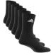 Buy adidas Unisex Cushioned Sportswear Crew Socks - 6 Pairs (19-21) | Black-White | International Shipping - Buy Online on GoSupps.com