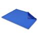 Silipos 15805 Soft Shear Gel Sheeting - Fabric One Side 16 x 20 in. Silicone Free Hypoallergenic Cushioning Strip in Blue