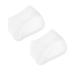 Didiseaon Heel Lift Inserts Height Increase Cushion High Heels for Women Halloween Heels for Women Dressy Inside Heighten Heel Pads Feet Heel Insoles Half Loose Sleeves Men and Women White