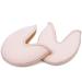 DANCEYOU Ballet Dance Toe Pads Soft Silicone Gel Toe Covers High Heels Toe Caps for Women Girl Pointe Shoes, 2 Styles Medium Thin-nude