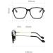 Blue Light Blocking Reading Glasses - Large Square Anti Eyestrain Eyeglasses +300 Tea for Comfortable Screen Use - Buy Online on GoSupps.com