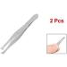 solicitous 2 Pieces Straight Tip Metal Eyebrow Tweezers Trimmer for Women - Buy Online on GoSupps.com