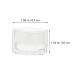 Buy French Silicone Nail Stamp Set - 2 Clear Jelly Stamping Tools for DIY French Tip Nail Art - Perfect for Home & Salon Use - Buy Online on GoSupps.com