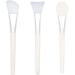 dijiusidy Brush Facial Mask Silicone White Professional Cutter-Type Brushes Cream Skin Foundation Tool Comfortable Beauty Tongue Shape - Buy Online on GoSupps.com
