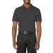 adidas Men's Ottoman Stripe Polo Shirt Black/Grey Six Large