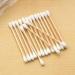 600 Premium Biodegradable Cotton Buds - Plastic Free Q Tips Swabs for Ear Cleaning and Makeup - 2 X 300 Pack - Buy Online on GoSupps.com