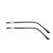 Jingyun 1 Pair Metal Glasses Replacement Glasses Replacement Temple Glasses Frame Glasses Arms Legs for Adults-D03