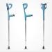 Forearm Crutches Adjustable Adjustable Aluminum Forearm Crutch Handle Lightweight Walking Support with Tips Lightweight Arm Crutch - Buy Online on GoSupps.com