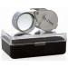 2pc Jewelers Eye Loupe Set - 10X and 30X Magnifying Glass Set - Buy Online on GoSupps.com