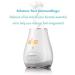Homedics White Noise Sound Machine with Essential Oil Diffuser | 6 Sleep Sounds | Bluetooth Speaker | Night Light & Alarm Clock - Buy Online on GoSupps.com