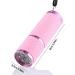 Meitawilltion 9 LED Mini UV Nail Dryer for Gel Nails - Portable Pink Nail Lamp for Nail Art - Buy Online on GoSupps.com