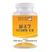 GRID-IRON NUTRITION Vitamin K2 Menaquinone-7 (MK-7) 100 MCG Dietary Supplement Suppots Bone & Health - 90 Capsules
