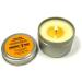 Cinnamon Candle - 4oz | Ceylon Cinnamon & Citrus | Eco-Friendly Beeswax & Soy | International Shipping - Buy Online on GoSupps.com