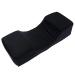 RSSK Lash Pillow Neck Support Eyelash Pillow Soft Grafting Eyelashes Memory Foam Eyelash Extension Pillow Makeup Salon with Pocket (Black)