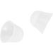6pcs Static-Free Silicone Soft Ear Tips (L) - Ergonomic Replacement Design - Buy Online on GoSupps.com